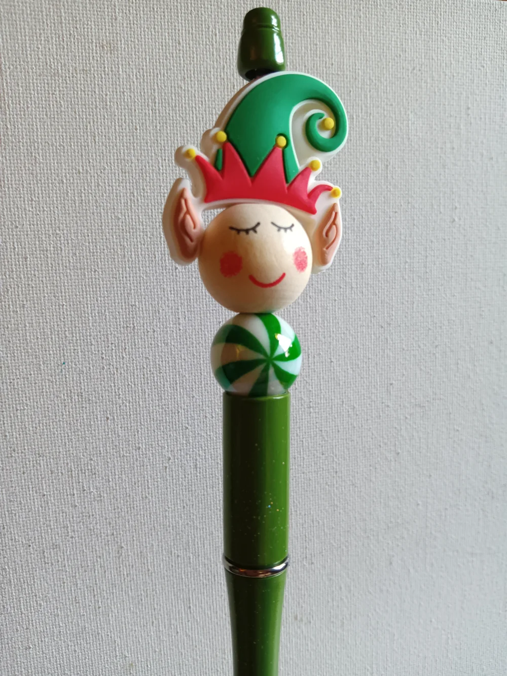 Holiday Elf Pen - Green